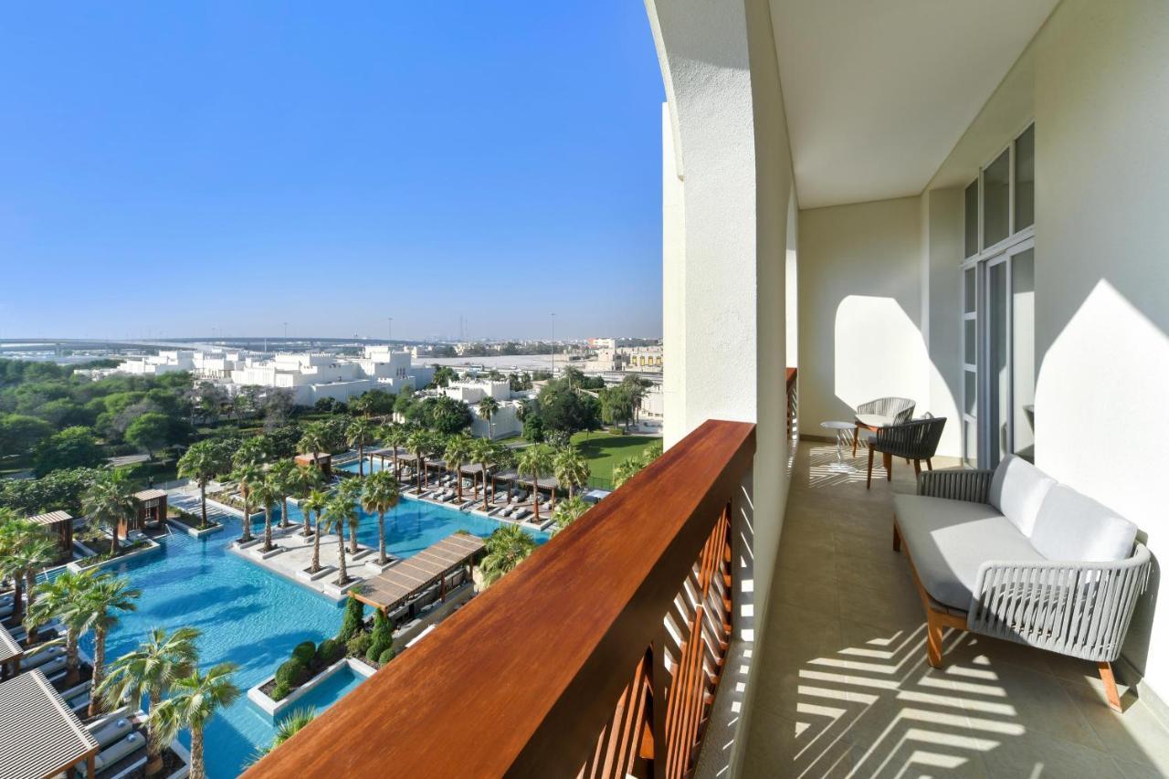 Al Messila, A Luxury Collection Resort & Spa, Ad Dawhah Esterno foto View from the balcony of a suite at the hotel