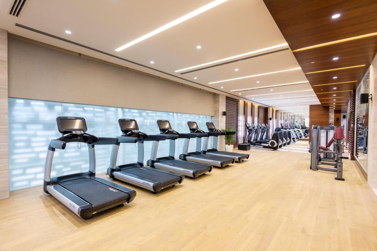 Al Messila, A Luxury Collection Resort & Spa, Ad Dawhah Esterno foto The gym at the hotel
