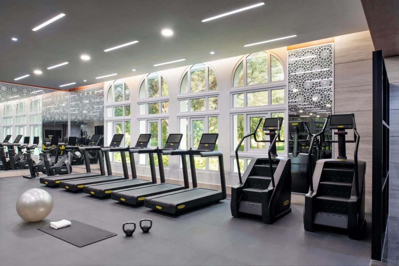 Al Messila, A Luxury Collection Resort & Spa, Ad Dawhah Esterno foto The gym at the hotel