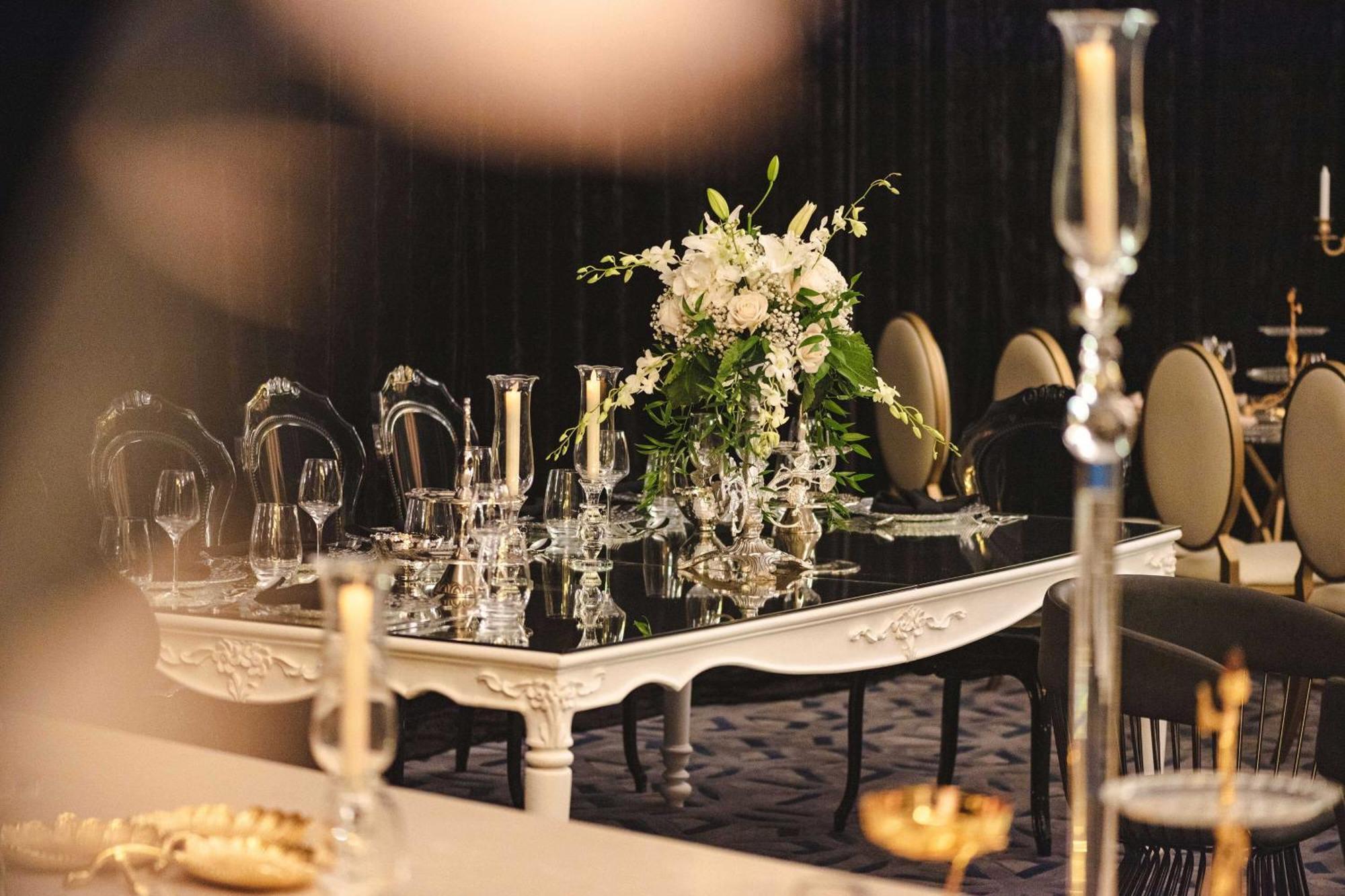 Al Messila, A Luxury Collection Resort & Spa, Ad Dawhah Esterno foto The interior of the ballroom at the 2011 ceremony